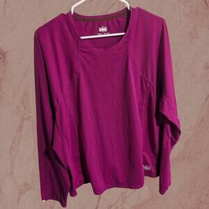 REI Co-op 2XL berry magenta technical trail runner top 🌲